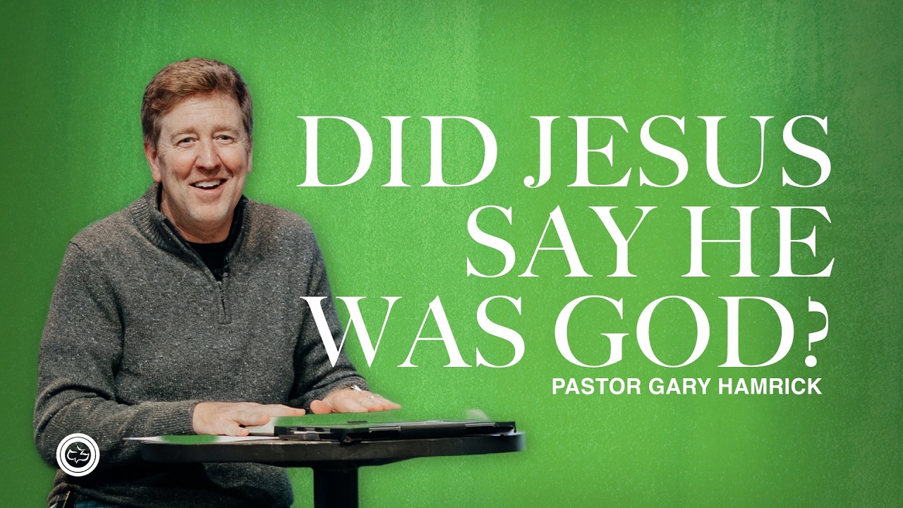 Image for Gary Hamrick: Did Jesus Say He Was God? — Question & Answer